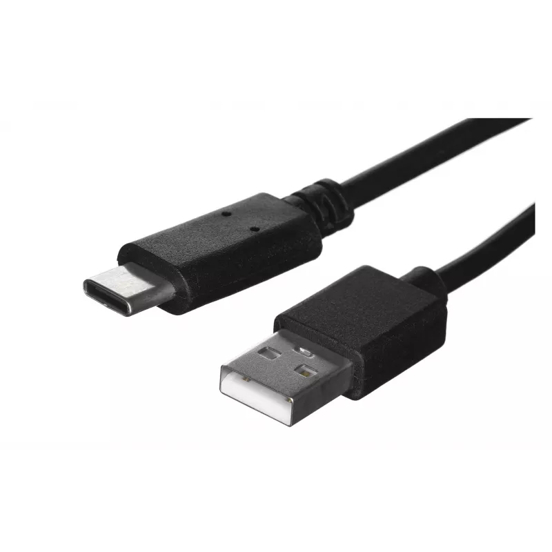 Kábel USB-A na USB-C LANBERG CA-USBO-20CU-0018-BK — USB 2.0, 1,8 m, čierny
