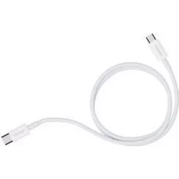 PEDEA rýchlonabíjací a dátový kábel USB-C/USB-C, biela (1 meter) (60040120)