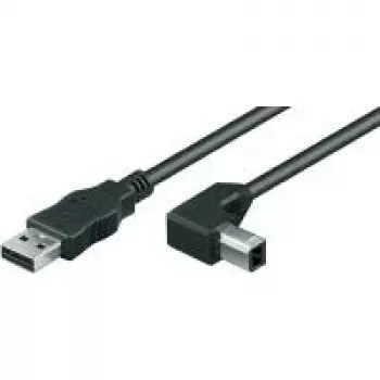 Wentronic Goobay USB 2.0 Hi-Speed kábel, čierny, 3 m - USB 2.0 konektor samec (Type-A) > USB 2.0 konektor samec (Type-B) (68733)