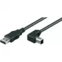Wentronic Goobay USB 2.0 Hi-Speed kábel, čierny, 3 m - USB 2.0 konektor samec (Type-A) > USB 2.0 konektor samec (Type-B) (68733)