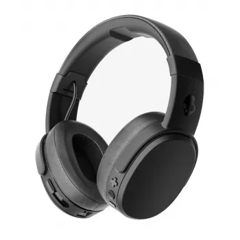 Headset Skullcandy Crusher Wireless — čierny, binaurálny, okolo uší, Bluetooth & 3,5 mm, skladací, 40 h batéria
