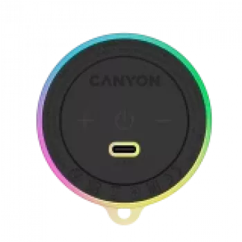 CANYON magnetický BT reproduktor OnMove 13 5W čierny
