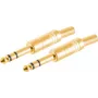 Káblový konektor ShiverPeaks BS50200-G2 6,3 mm zlatý