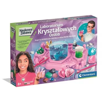 Clementoni Veda a hra - laboratórium krištáľových ozdôb