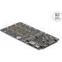 DELOCK M.2 Key M NVMe SSD na OCuLink SFF-8612 konvertor adaptér (model 64294)