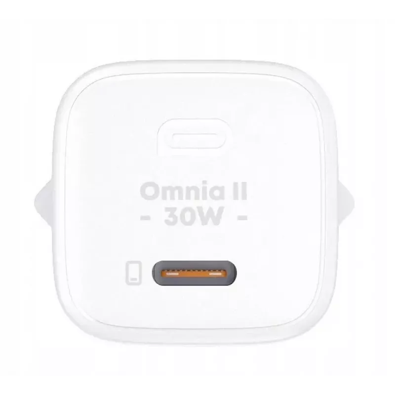 Nástenná nabíjačka PA-B1L biela Omnia II Mini 1xUSB-C PowerDelivery 30W 5A