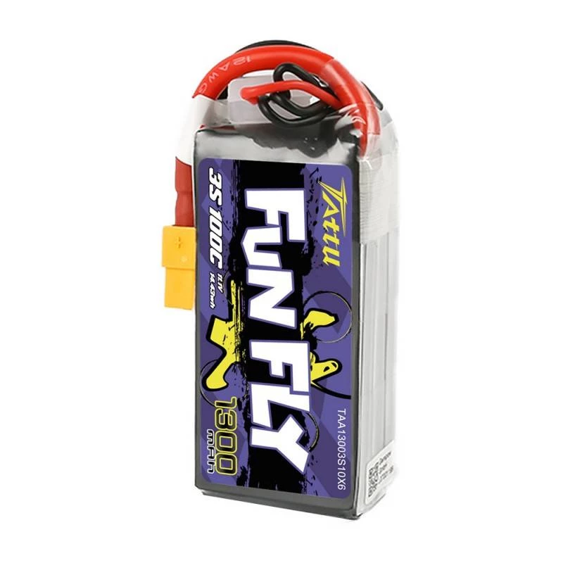 Batéria Tattu Funfly 1300mAh 11,1V 100C 3S1P