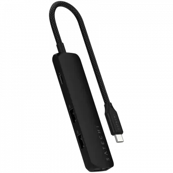 Satechi ST-P4SK rozbočovač USB Type-C 10000 Mbit/s čierna