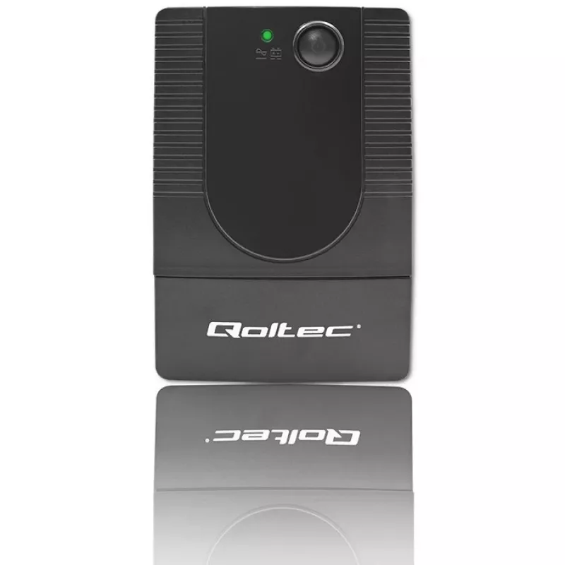 Qoltec 53774 UPS (záložný zdroj) Line-Interactive 1 kVA 600 W 1 AC výstup