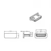Ochranná krytka konektora HDMI mini-C DeLOCK 64028