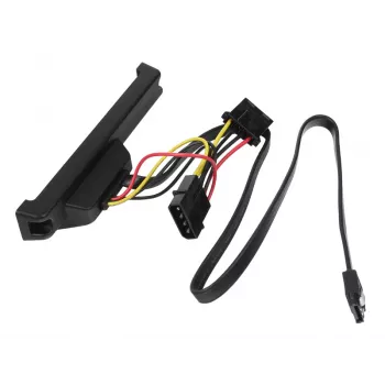SATA kábel Silverstone CP05 0,5m čierny