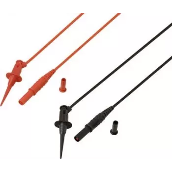 Voltcraft MSL-525 Testovací kábel 4 mm bezpečnostný konektor 1,2 m červený čierny 1 pár (VC-17182165)