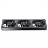 360mm ARGB PWM sada radiátorových ventilátorov Jonsbo ZA-360 (čierna)