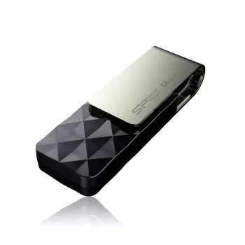Silicon Power Blaze B30 USB kľúč 64 GB USB Type-A 3.0 (3.1 Gen 1) čierny