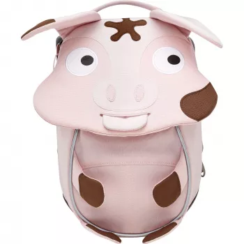 Detský batoh Affenzahn Little Friend Tonie Pig ružová/hnedá – malý detský denný batoh