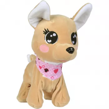 ChiChi LOVE Baby Boo, plyšová hračka béžová/ružová, 30 cm