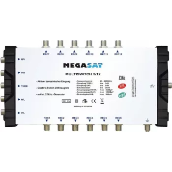 Satelitný multiswitch Megasat 0600205
