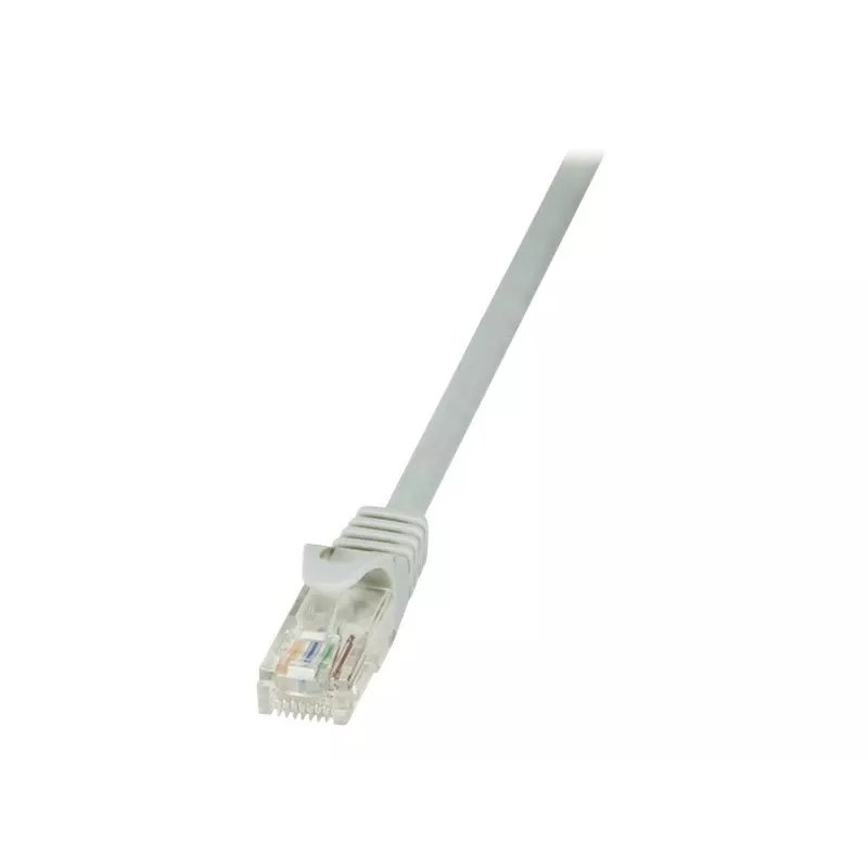 Sieťový kábel LogiLink 0,5 m RJ-45 Cat5e sivý