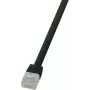 Sieťový kábel LogiLink 3 m Cat6 RJ45 U/UTP čierny