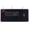 Deltaco GAM-092 - čierna - monochromatická - neoprén - USB - herná podložka pod myš