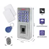 Odtlačkový a RFID kódový zámok QOLTEC 52447 s IP68 ochranou