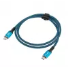 USB-C na USB-C kábel LANBERG CA-CMCM-45CU-0020-BK, 240 W PD, 8K@60Hz, 2,0 m