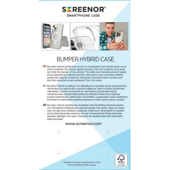 Screenor Bumper iPhone 17 Air MagSafe transparentný