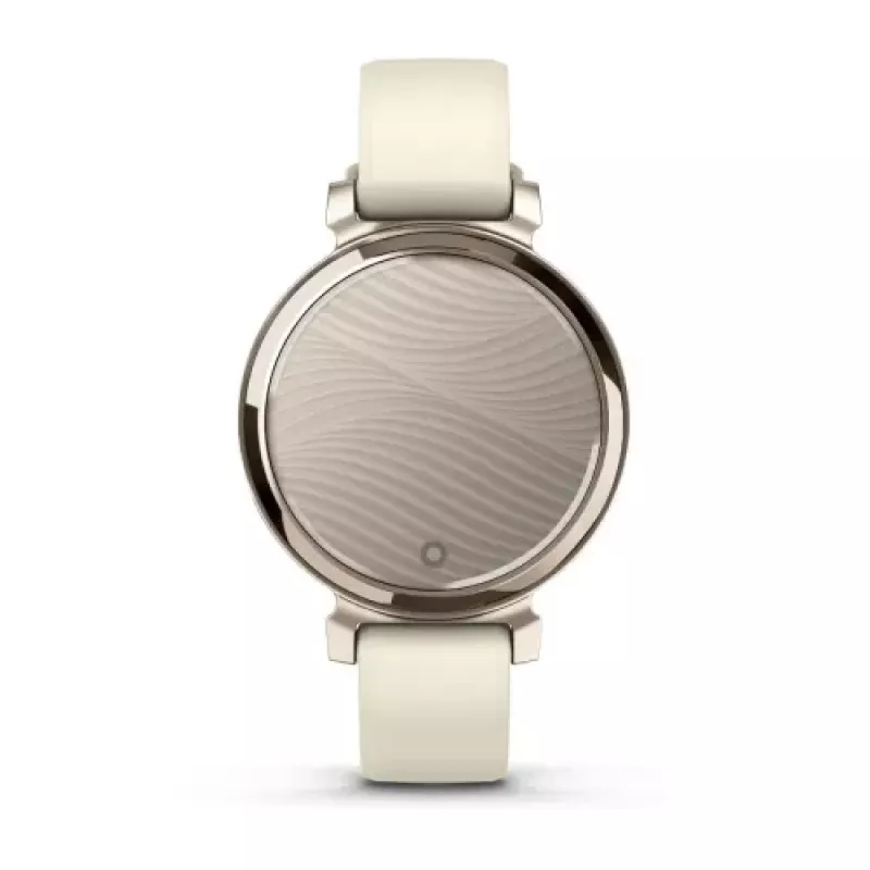 Garmin Lily 2 35 mm inteligentné hodinky s GPS, dotykový LCD displej 2,1 cm (0,84") 240 x 201, hliníkové puzdro, silikónový remienok Coconut, krémovo zlaté