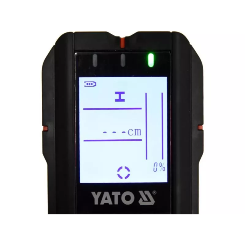 Detektor kovov Yato YT-73138 hĺbka vyhľadávania 0,12 m LCD displej