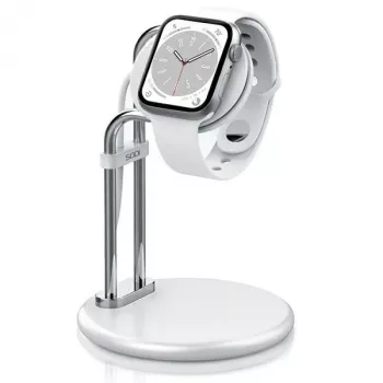 Nabíjací stojan pre Apple Watch SAW-300 indukčný strieborný