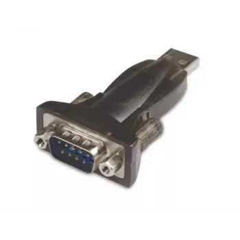 Microconnect USBADB9FC káblový adaptér RS232 USB A čierny