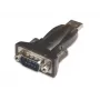Microconnect USBADB9FC káblový adaptér RS232 USB A čierny