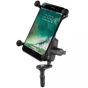 RAM Mounts X-Grip veľký držiak na telefón so základňou na motocyklovú vidlicu
