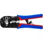 Knipex 97 51 13 krimpovacie kliešte na káble čierne, modré, červené