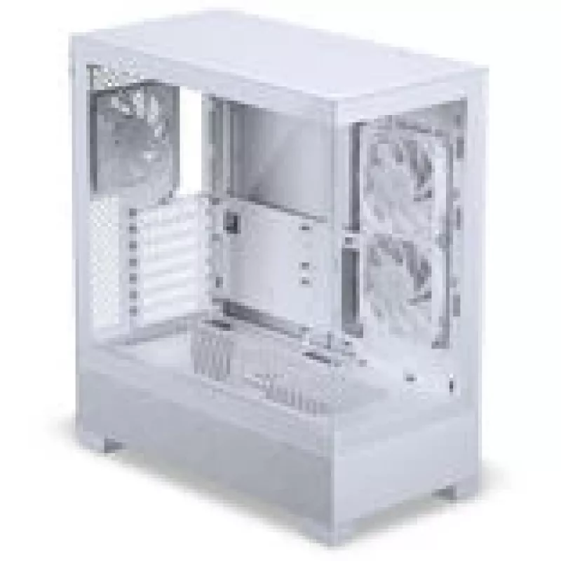 PHANTEKS XT View Matrix PC skriňa, Midi-Tower, E-ATX, temperované sklo, Matrix LED - biela (PH-XT523VM1_DWT01)