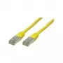 Sieťový kábel ShiverPeaks BS75717-HY žltý 7,5 m Cat6 S/FTP