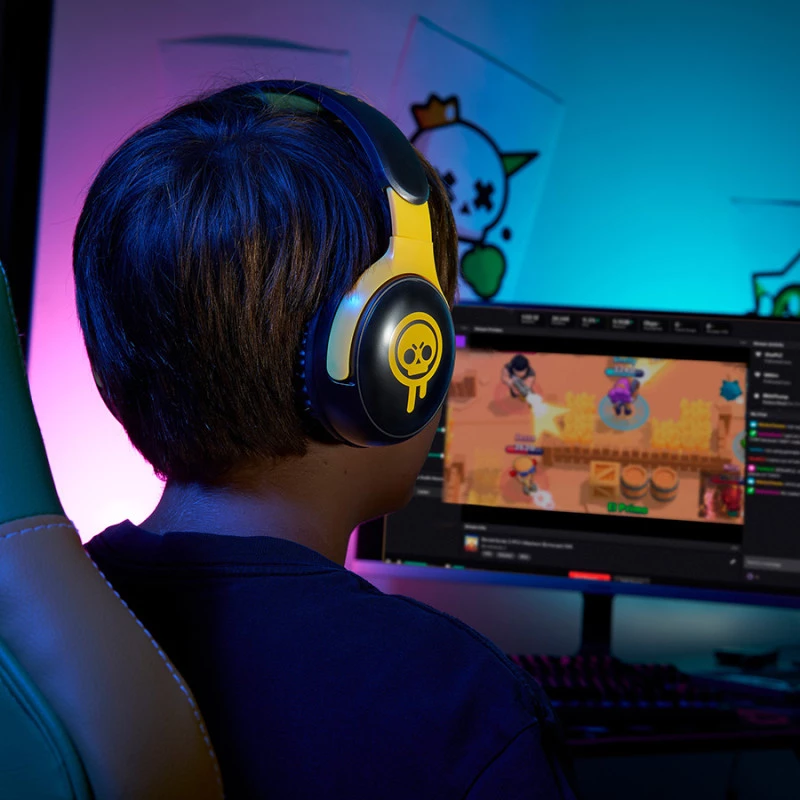 Subsonic herný headset Brawl Stars Drippy Skull