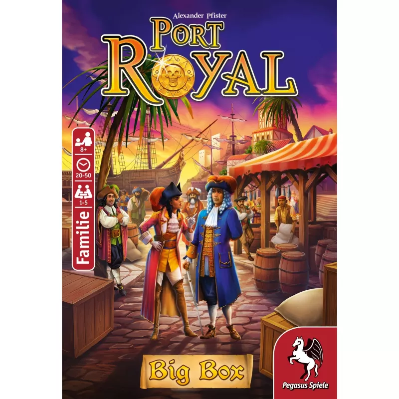 Pegasus Spiele Port Royal Big Box spoločenská hra