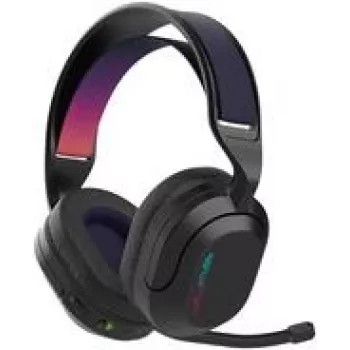 Jlab Nightfall Wireless Gaming Headset čierna duálne bezdrôtové pripojenie cez USB alebo Bluetooth, otočný mikrofón, až 70 hod. výdrž batérie