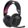 Jlab Nightfall Wireless Gaming Headset čierna duálne bezdrôtové pripojenie cez USB alebo Bluetooth, otočný mikrofón, až 70 hod. výdrž batérie