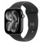Watch Series 11 GPS+Cellular 46mm Jet Black hliníkové puzdro s čiernym športovým remienkom - M/L