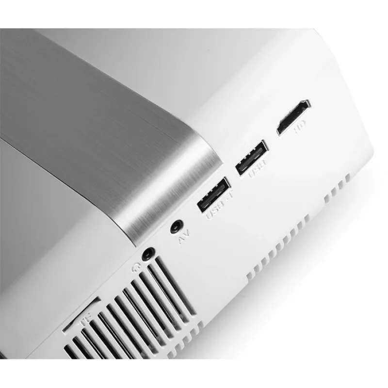 Technaxx TX-127 mini LED projektor, LCD, HD 720p (1280x720), biely/sivý