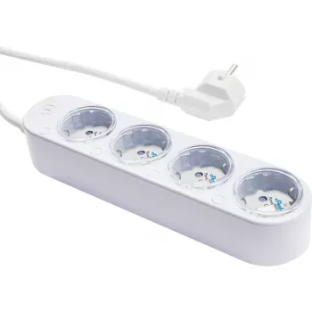 Smart 12A Shelly Power Strip 4 Gen4 Zigbee/Matter predlžovacia zásuvka