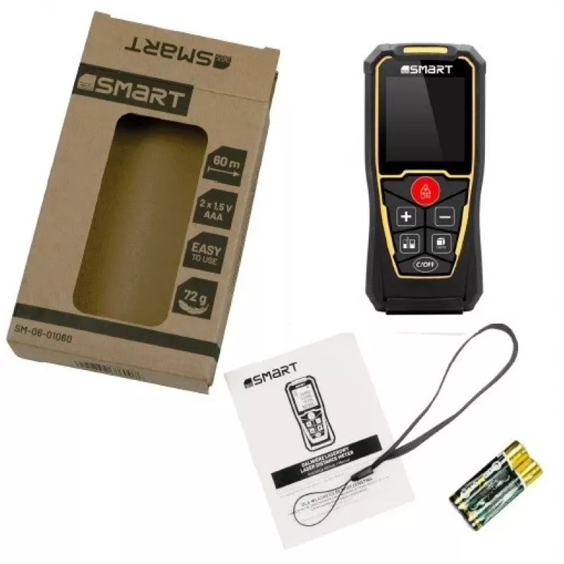 Laserový diaľkomer Smart 06-01060 od Smart — praktický laserový diaľkomer