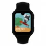 Smartwatch Garett Kids Vibe Ai 4G čierna — detské smart hodinky s 4G, GPS sledovaním, vodoodolné