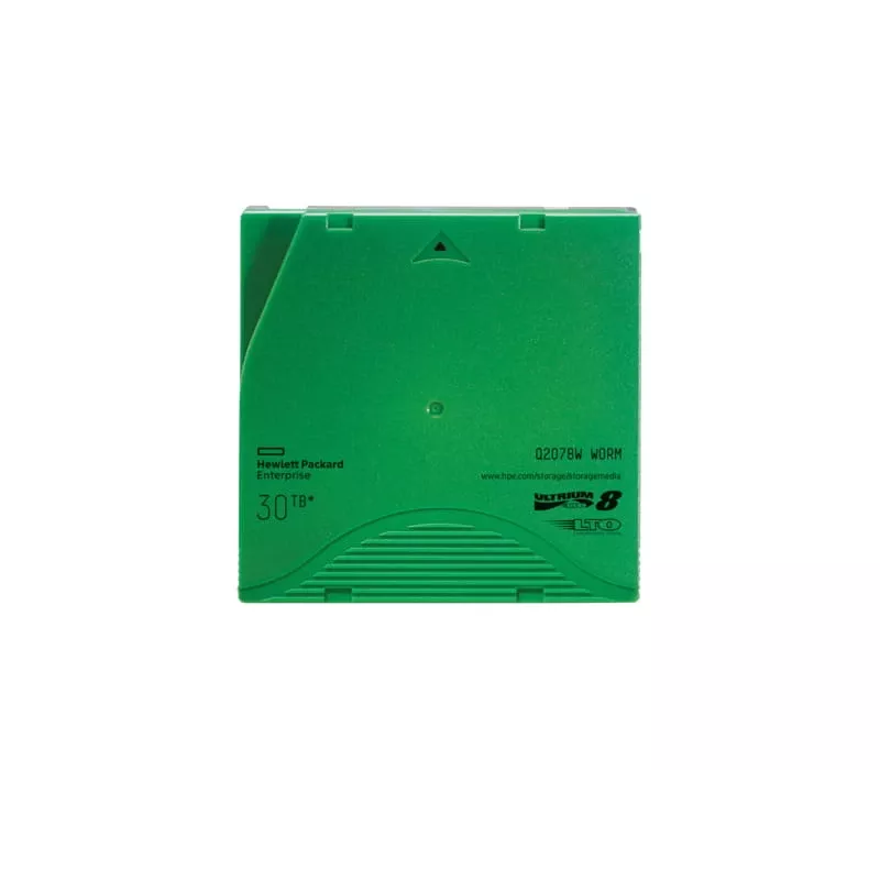 Hewlett Packard Enterprise HPE Ultrium WORM Data Cartridge - LTO Ultrium WORM 8 - 12TB / 30TB - etikety na popis - zelená (Q2078W)