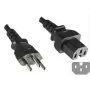 Microconnect PE160518 Napájací kábel čierny 1,8 m konektor samica C15
