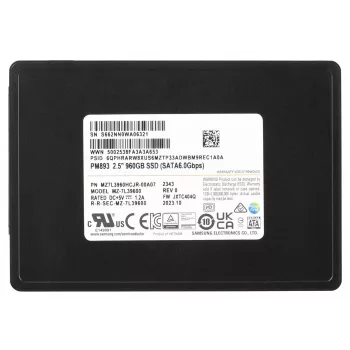 Samsung MZ7L3960HCJR-00A07 interný Solid-State-Drive 960 GB 2,5 palca Serial ATA III TLC