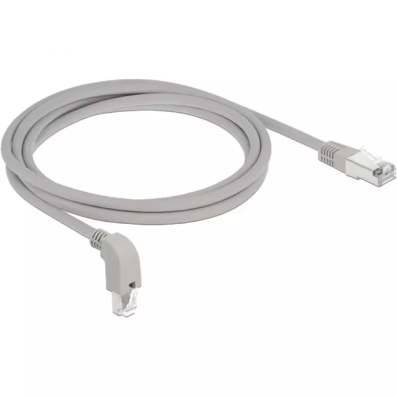 Sieťový kábel DeLOCK 85875 2 m Cat6a S/FTP sivý