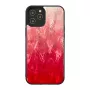 Ochranné puzdro iKins pre Apple iPhone 12 / 12 Pro, pink lake s čiernym okrajom